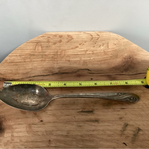 Vintage - Holmes & Edward’s Silver Plate Deepsilver - Large Serving Spoon - Rare - Picture 8 of 9